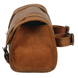 Herramienta de cierre de hebilla de 2 correas de piel auténtica de cabra para motocicleta, con cierre rápido, reforzado para manillares, horquillas, bolsa de piel para bicicleta, barra de catarina, idea de regalo de Navidad de Año Nuevo de 10 pulgadas (b