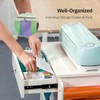 Crafit Organization and Storage Cart Compatible with Cricut Machine, Rolling