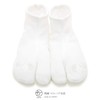 Soubien assort-tabi0006 Women's Socks, Stretch, Tabi Socks, White, Embroidery, Flower,