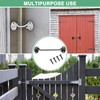 M METERXITY 4-Pack Hook and Eye Latch for Door 6
