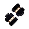 4PCS Brass Extended Hex Wheel Hubs w/Locknuts Wrench Tool for