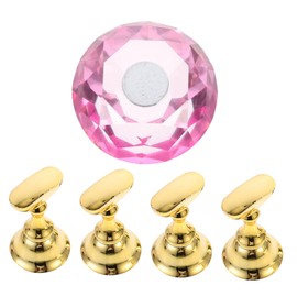 Baluue 1set Nail Training Display Holder for Salon Use Manicure Tool Base for Nail Art Practice and Fingernail Display