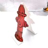 Kodrily 10PCS Fire Hydrant for Dogs to Pee on, Red
