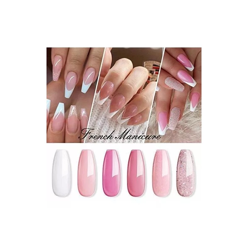 Vishine Kit Para Uñas En Gel Colores Con Acabado Brillante