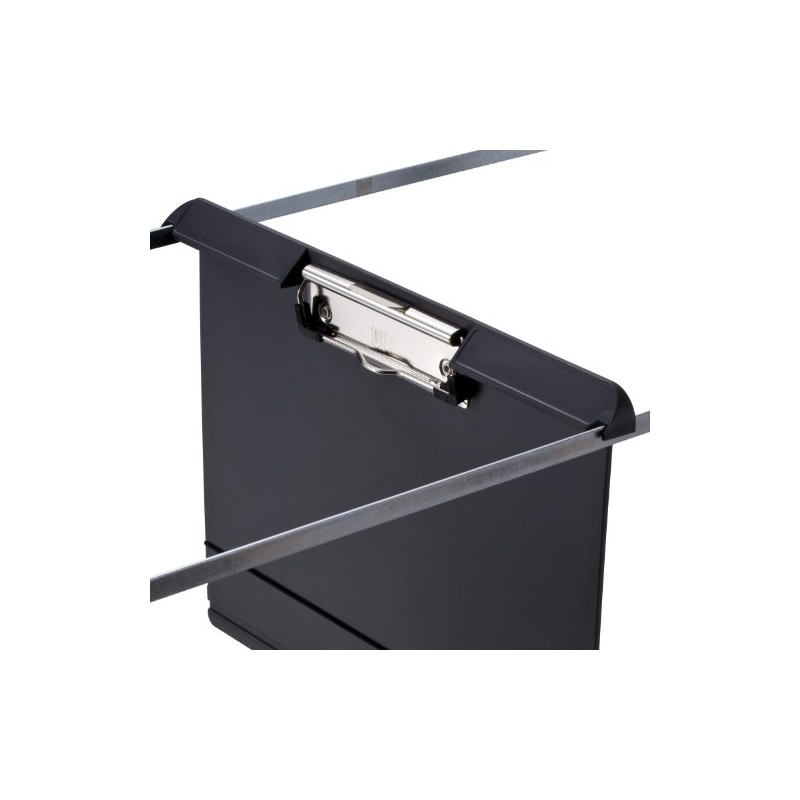 OfficemateOIC Klip N - Portapapeles para archivar paisajes, color carbón