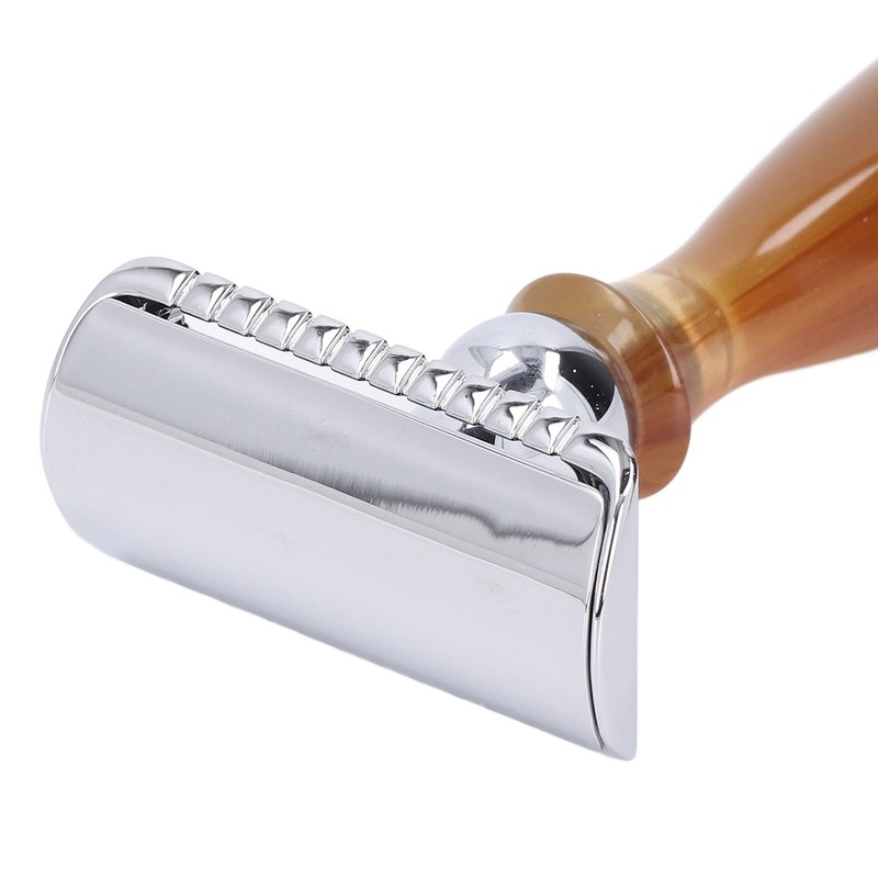 Men Shaving Set Vintage Double Edge Blades Beard Grooming Set