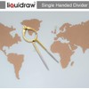 Liquidraw Portland Navigation Divider Marine Nautical Single Handed Straight Divider