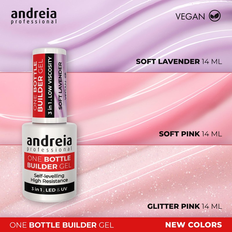 Andreia Professional Gel Builder Nail Construction - Triphasic 3 in