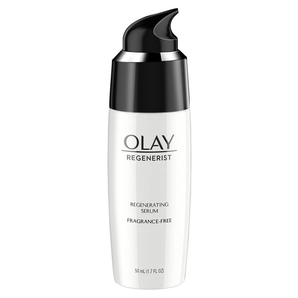 Olay Face Moisturizer, Regenerist Fragrance Free Light Gel Regenerating Serum, 1.7 fl oz