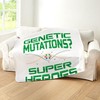 CafePress Genetic Mutation Genet Sherpa Fleece Throw Blanket 60" L