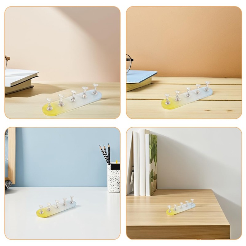 Outanaya Nail Accessories Set 2 Acrylic Nail Art Stands for