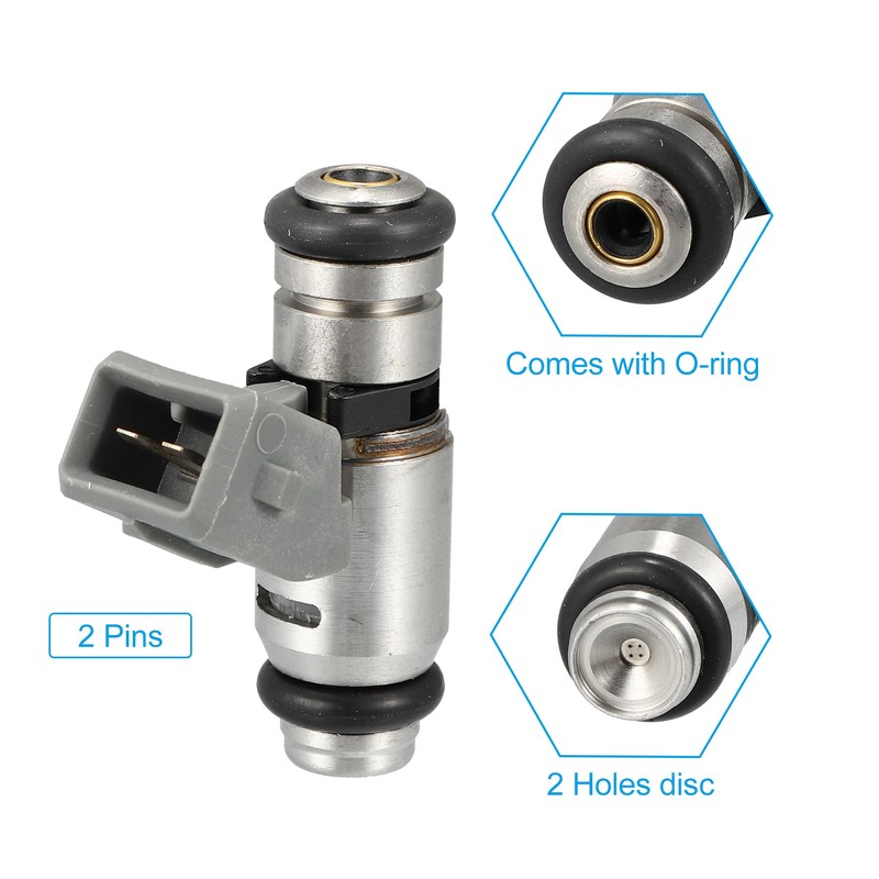 X AUTOHAUX Car Fuel Injector Nozzle Fuel Injector Nozzle Adapter