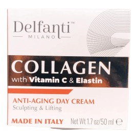 Delfanti-Milano Delfanti Milano Collagen Vitamin C Anti Aging Moisturizer 1.7 Ounce Cream