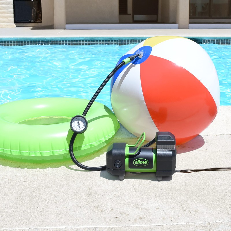 Slime 40030 Tire Inflator, Pro Power, Compact, Portable Car/Light Trucks