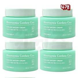 Tony Moly Houttuynia cordata Cica Cooling Moisture Cream 100ml 4pcs / 토니모리 어성초 시카 쿨링 수분 크림 100ml 4개