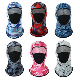 [Byeolbyeol Warehouse] Air Balaclava Neck Warmer Golf Multi-Scarf Hood Hat Clava Digital Blue Air 3ea