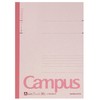 Kokuyo Campus Notebook, A 7mm(0.28in) Ruled, Semi-B5, 30 Sheets, Pack