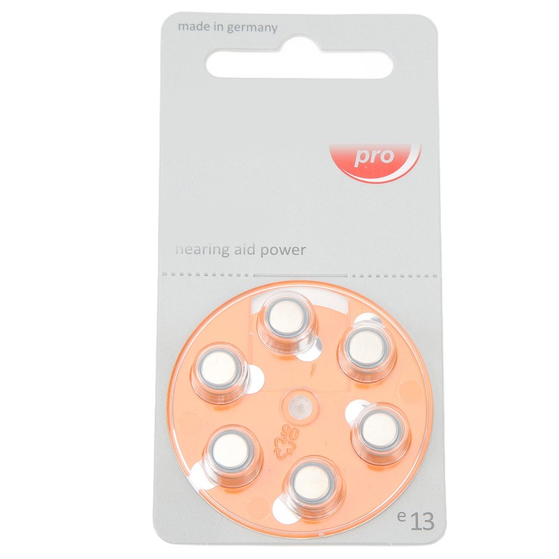 60pcs Long Lasting Power Hearing Device Battery Zinc Air Sound