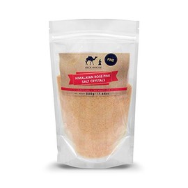 Silk Route Spice Company Himalayan Rose Pink Salt 500g (Fine) Resealable Pouch