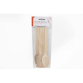 Biodegradable Tableware: PK12 Wooden Spoons