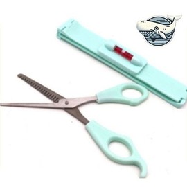 Hairdressing DIY Cutting Scissors Haircut Scissors Thickening - WFHBIQU / 미용 셀프 커팅 가위 헤어컷 가위 숱조절-WFHBIQU