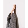 KEYAIIRA - Medium Leather Wall Hook, wall hanging strap towel