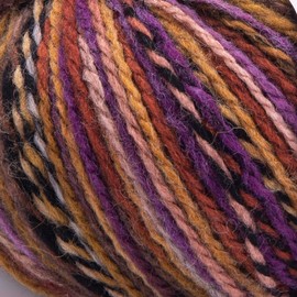 YarnArt Heritage Variegated Wool Yarn - Medium Weight Yarn for Winter Knitting, Soft Hand Knitting Yarn for Sweaters, Cardigans, Scarves, Hats, Winter Knitting Yarn, Scarf and Hat Yarn (335)