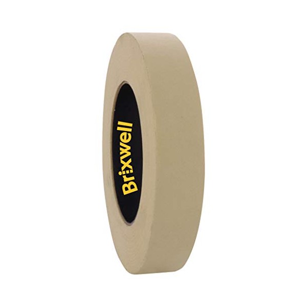 Brixwell 4 Rolls - Pro Grade General Purpose Masking Tan