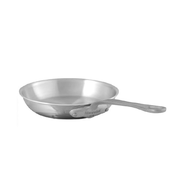 Mauviel M'Cook SB 5-Ply Stainless Steel Frying Pan With Brushed