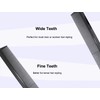 AFT90 Carbon Fiber Cutting Comb, Professional 8.15” Styling Comb, Hairdressing
