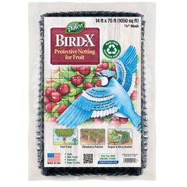Gardeneer by Dalen BirdX Protective Mesh Netting - Keep Birds and Pests Away from Your Garden – Non Toxic – – Made in The USA - 14' x 75'