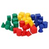 Vinco Vinco87269 40 Pieces Handy Geometric Solid, Multi-Color
