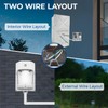 CINOTON 26W LED Wall Pack Light with Dusk to Dawn