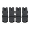 4pcs IEC320 C13 to IEC320 C15 Power Adapter Professional Standard