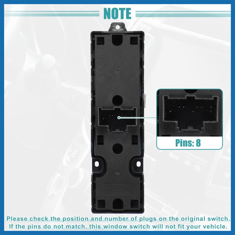 A ABSOPRO Power Window Switch No.FL3Z14529DA with Tool Window Control