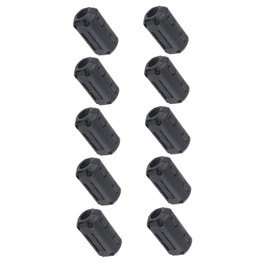 LABRIMP 10Pcs Ferrite Core Noise Filter Rings Removable Cable Choke for High Rfi EMI Easy Installation for Power Cord Management