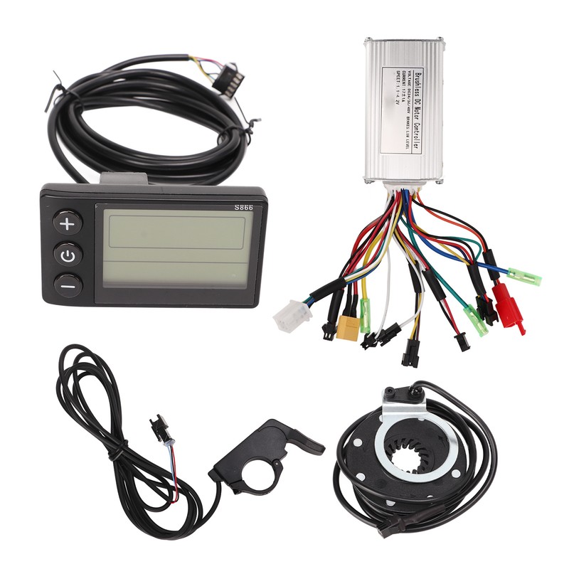 17A Electric Bike Controller Kit 8 Magnetic Assist Sensor Thumb