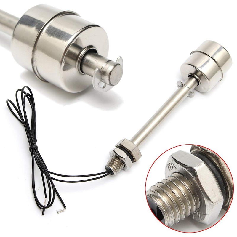 4 Pcs Liquid Level Sensor, 100mm 150mm 200mm 250mm Vertical