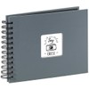Hama Fine Art photo album, 50 black pages (25 sheets),