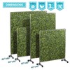 Coarbor 40" H x 40" W Mobile Hedge Room Divider