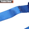 labwork 2PCS Blue 14-17 inch Tires Wheel Car Tow Dolly