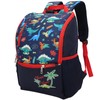 Children Cartoon Dinosaur Pattern Backpack Kid Cute Travel Portable Schoolbag
