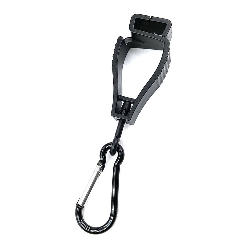 10PCS Work Glove Holders Black Plastic Easy Clean Portable Reusable
