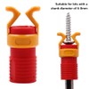 3Pcs Universal Screw Fixing Set Clamper Screw Holder for 6-8