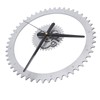 Simple Wall Clock Hollow Gear Frameless Design Hanging Clock with