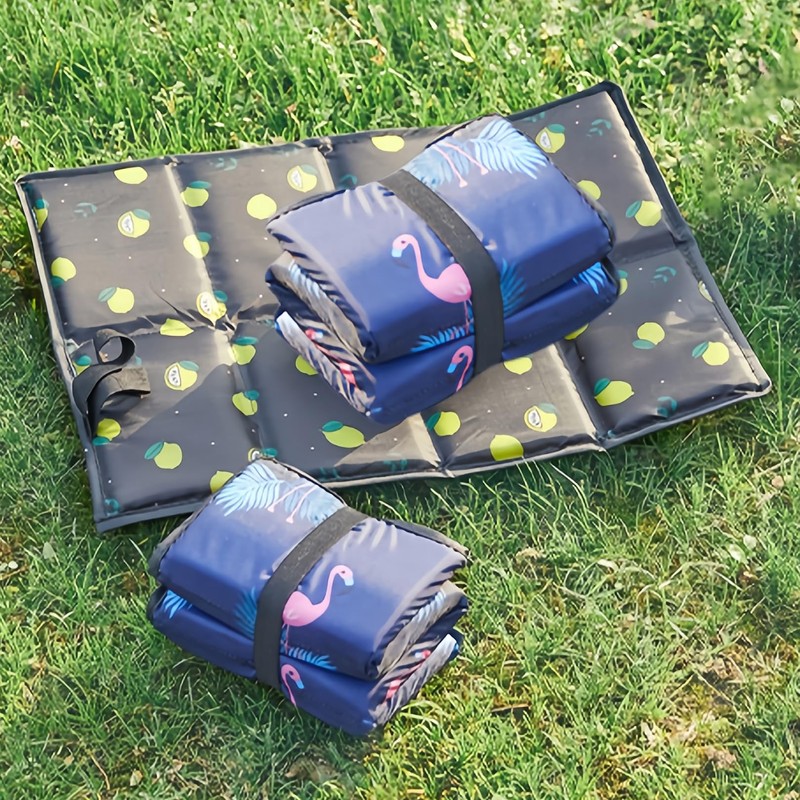 Picnic Mat 2 Pieces Seat Cushion Camping Portable Chair Pad