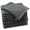 ZOLLNER Set of 10 Washing Mitts 100% Cotton 500 g/m²