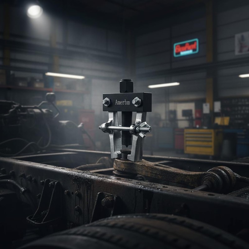 Amerbm Heavy Duty Pitman Arm Puller Adjustable Jaws Bearing Puller