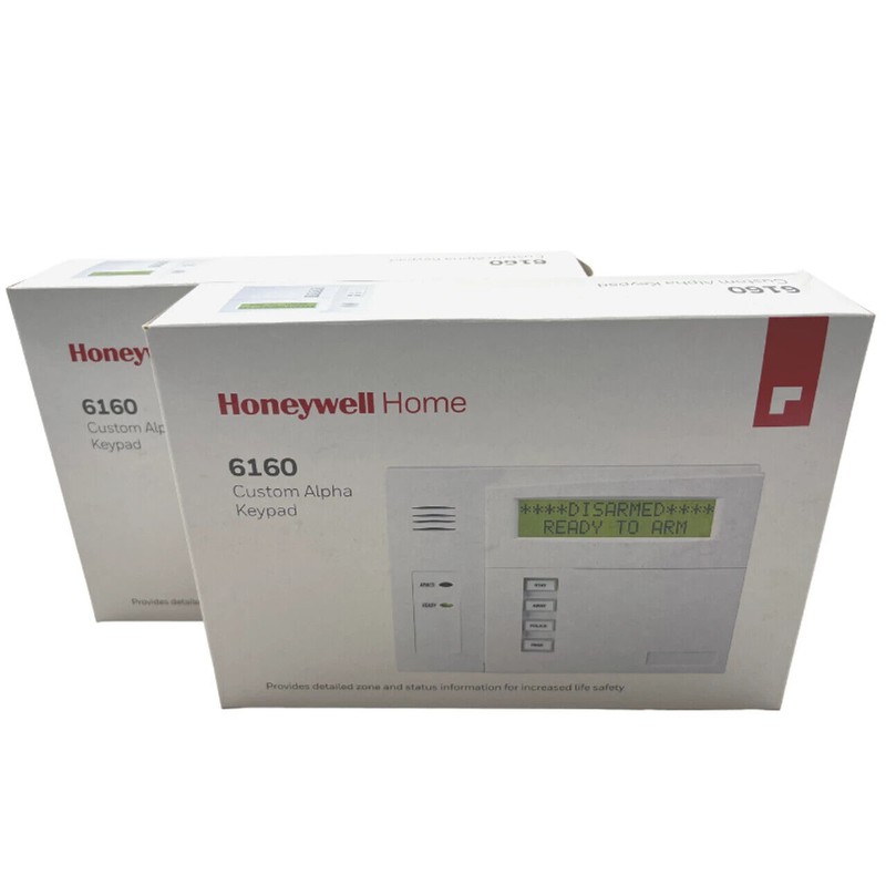 ADT, Honeywell, Resideo Honeywell 6160 Custom Alpha Keypad - Latest