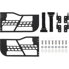 Garvee Off Road Tubular Half Doors for Wrangler TJ 1997-2006 – Set of 2 Tube Half Doors (NO Mirrors)